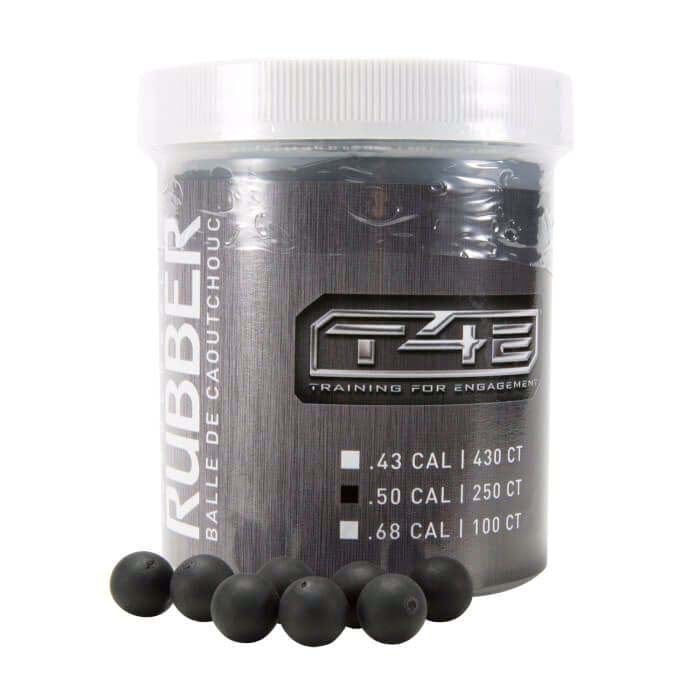 P2P 50 Cal Rubber Ball 250 Rds