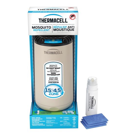 THERMACELL PATIO SHIELD MOSQUITO REPELLER [LINEN]