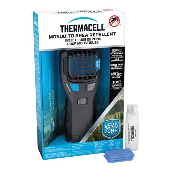 THERMACELL ADVENTURE MR450 PORTABLE MOSQUITO REPELLENT [CHARCOAL]
