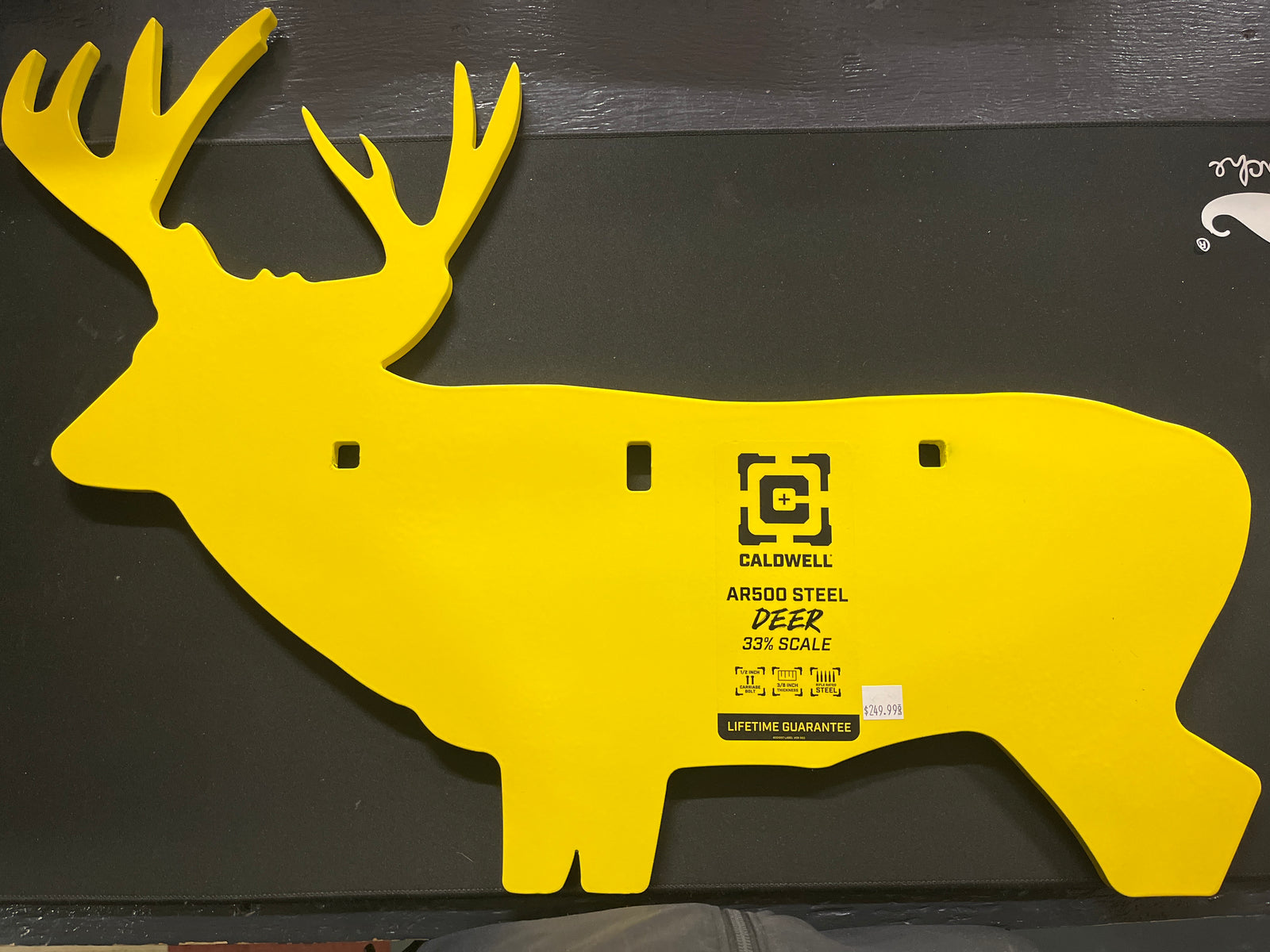 CALDWELL AR500 STEEL DEER 33% SCALE