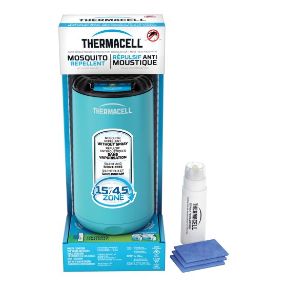THERMACELL PATIO SHIELD MOSQUITO REPELLER [BLUE]