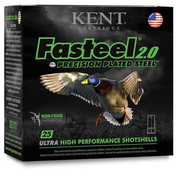 KENT FASTEEL 2.0 12GA 3" | 25 ROUNDS