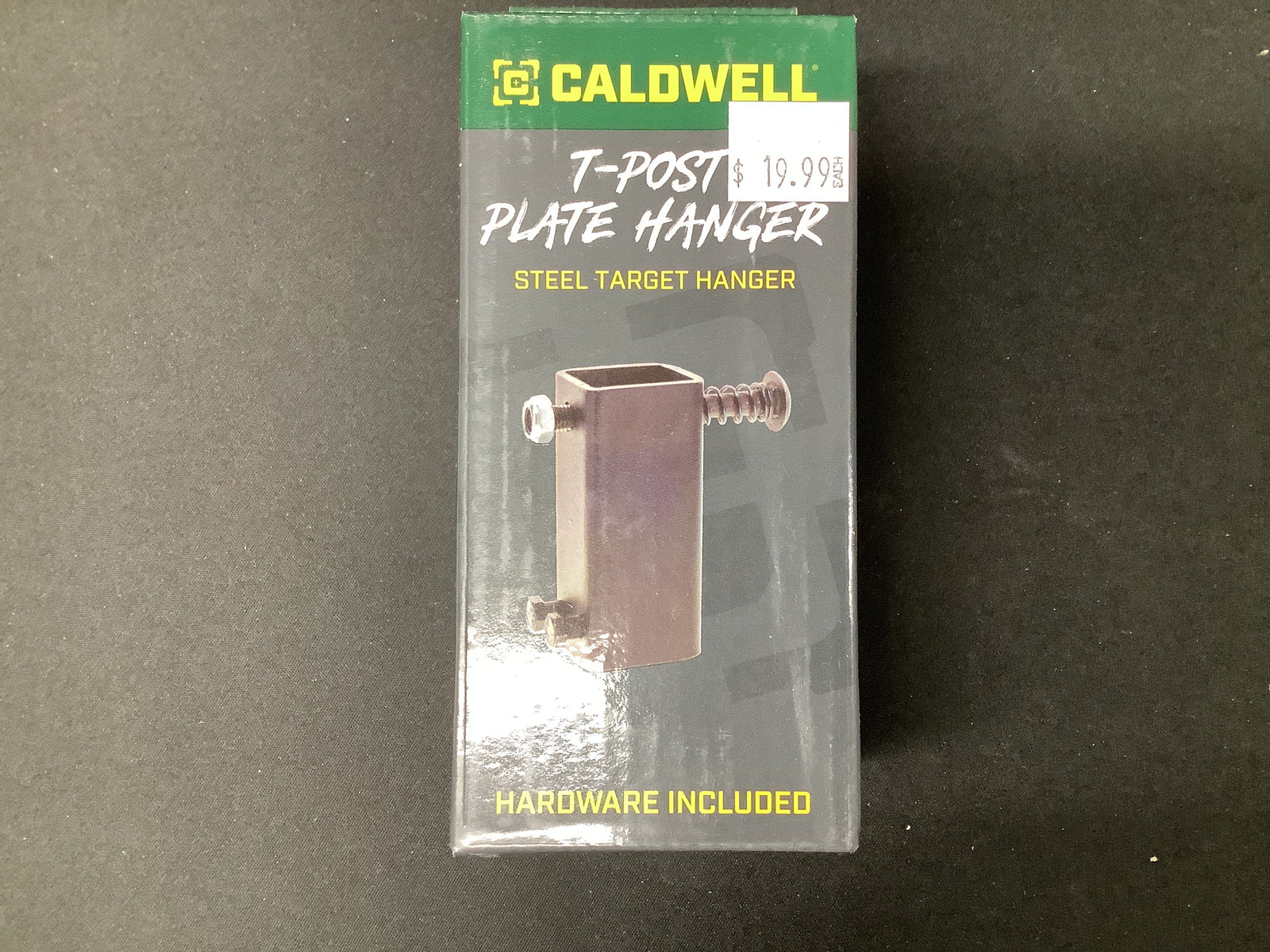 CALDWELL T-POST PLATE HANGER, STEEL TARGET HANGER