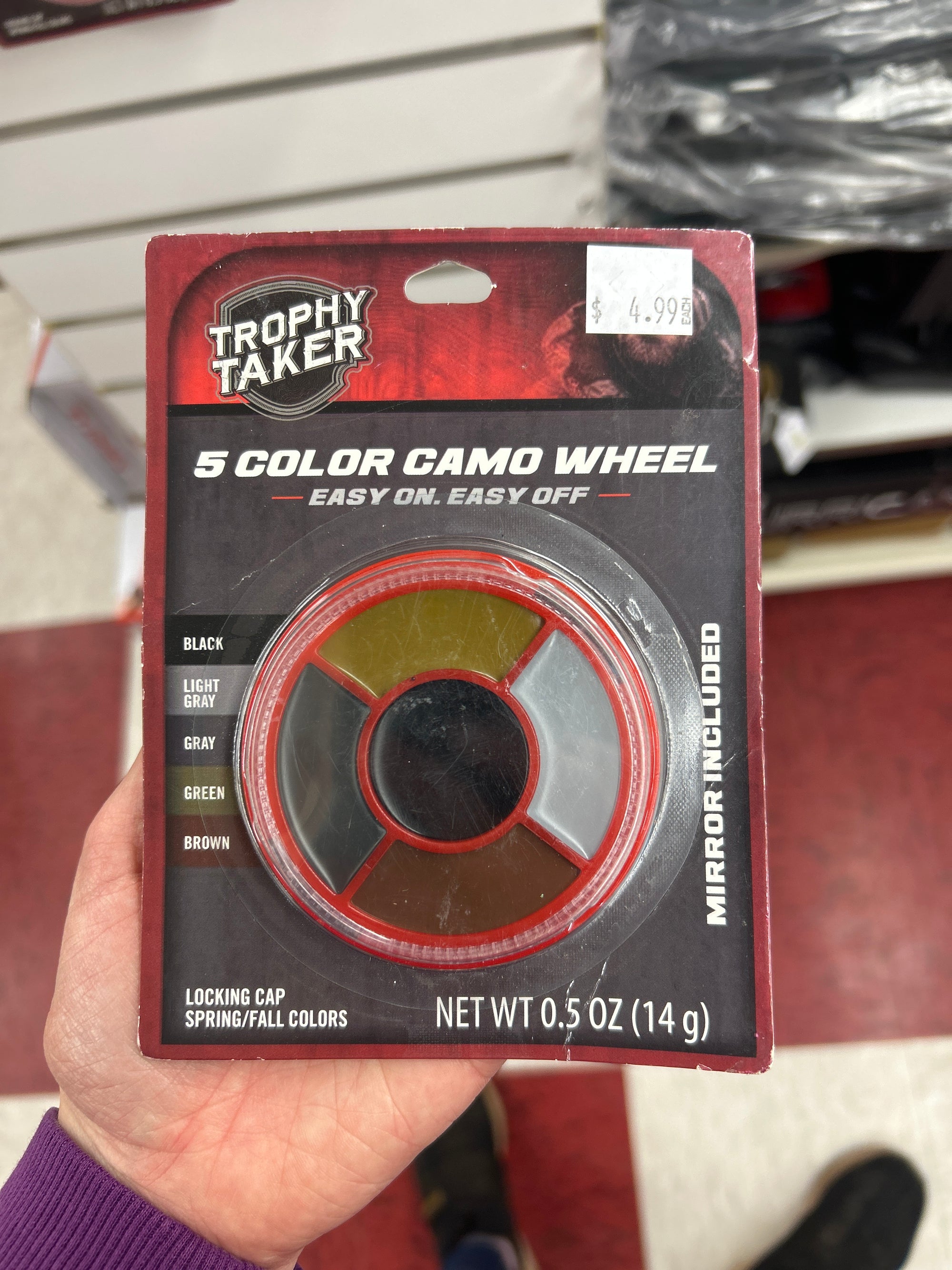 TROPHY TAKER 5 COLOR CAMO WHEEL