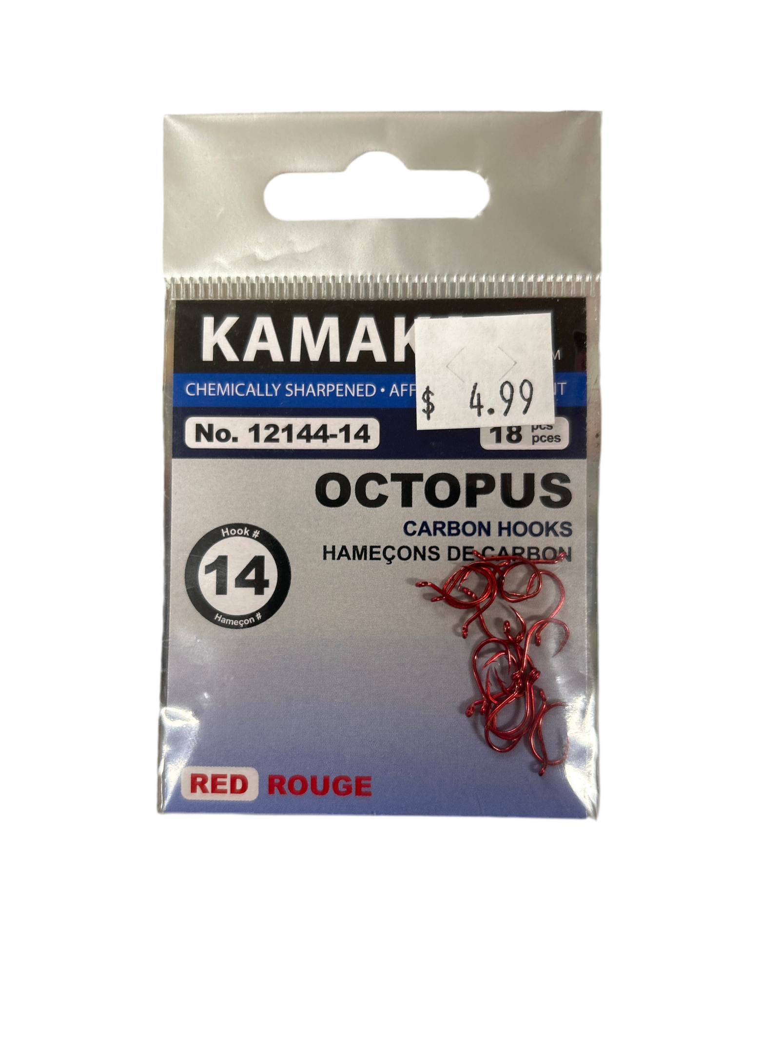 KAMAKAZI OCTOPUS CARBON HOOKS