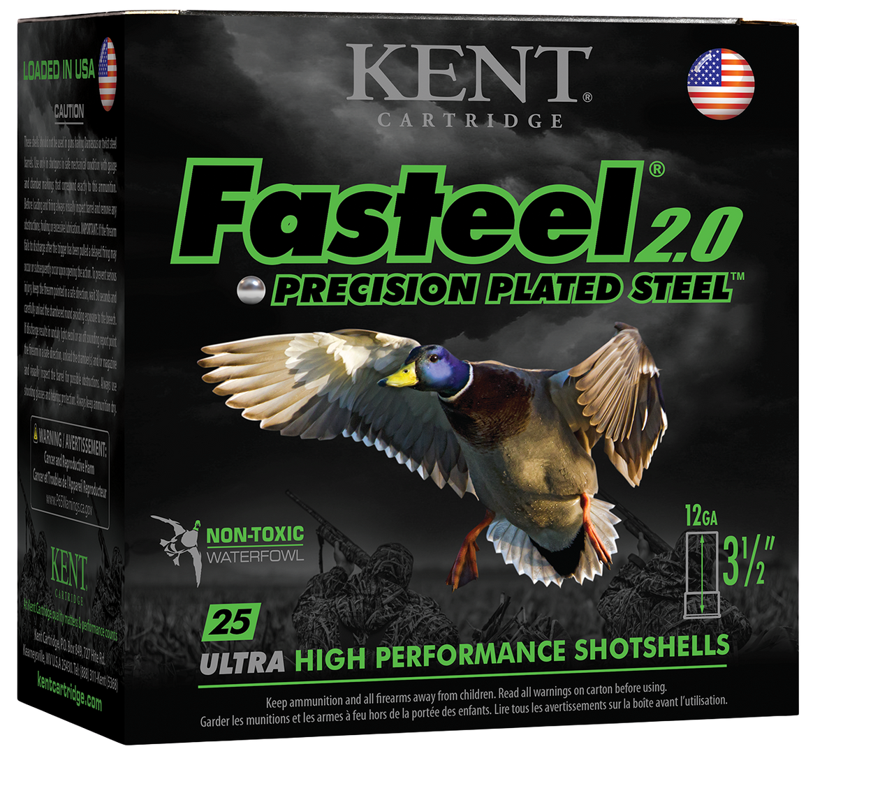 Kent Fasteel® 2.0 12GA 3-1/2" 1-3/8OZ #2