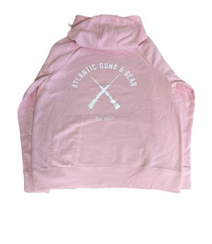 UNDER ARMOUR HOODED SWEATSHIRT PINK