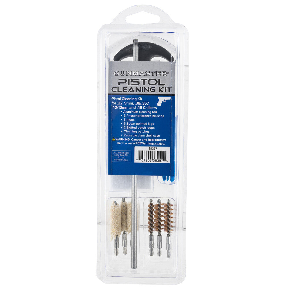 GUNMASTER UNIVERSAL PISTOL CLEANING KIT