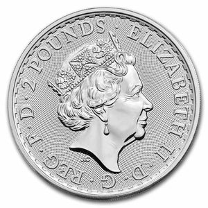 2022 Great Britain 1 oz Britannia Pure Silver Coin