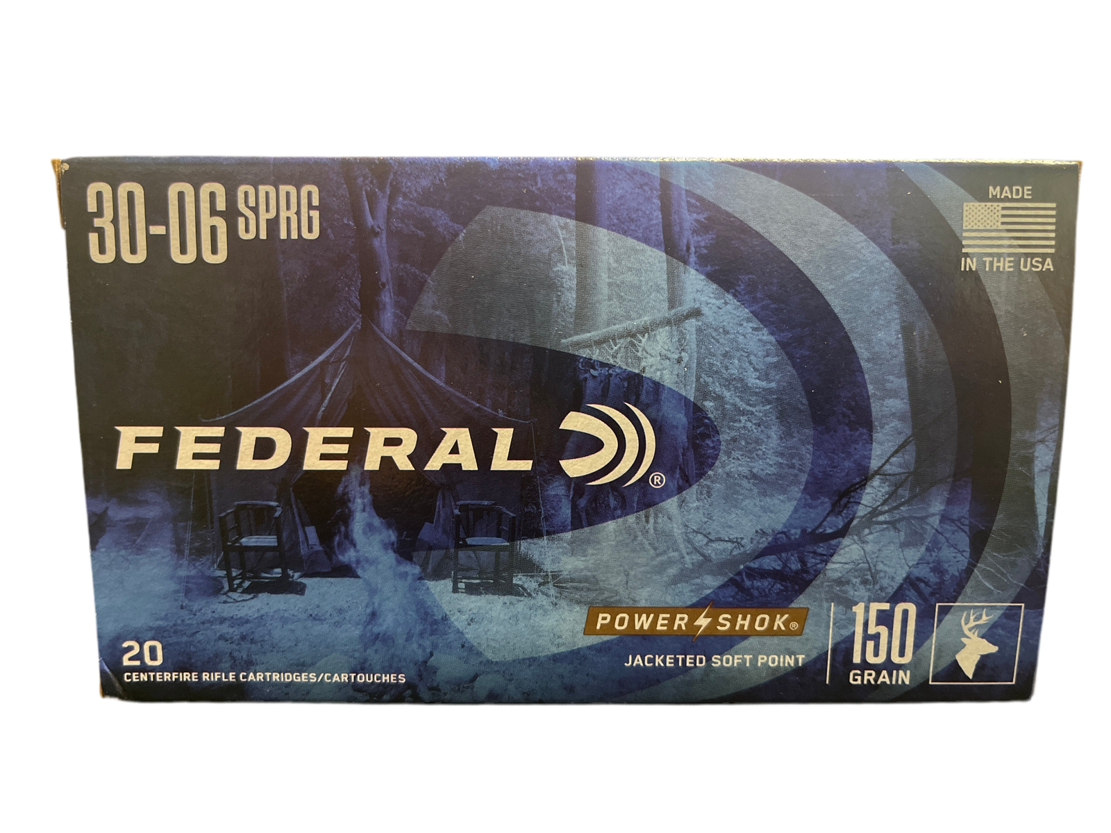 FEDERAL [30-06 SPRG] 150GR POWER SHOK