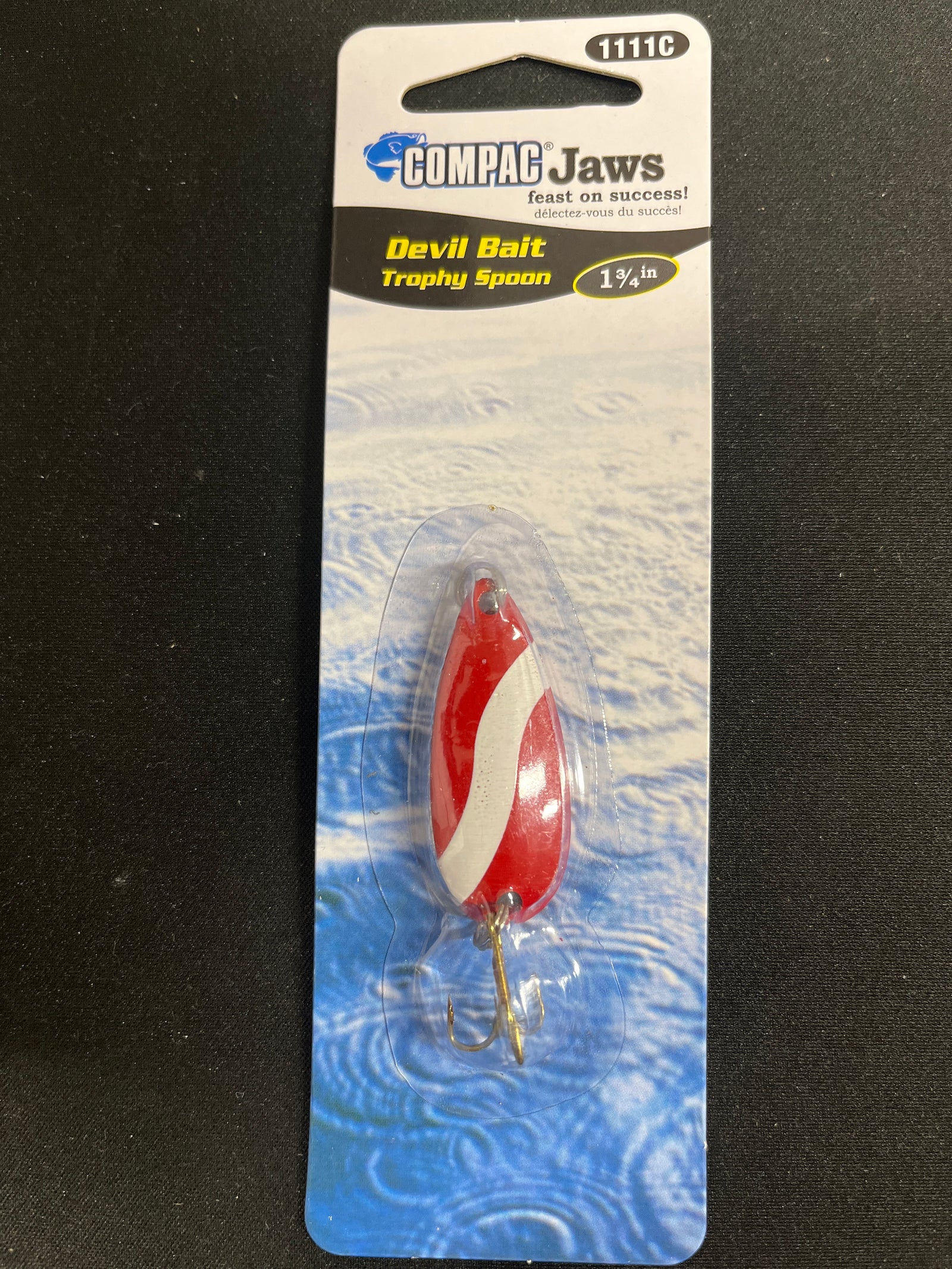 COMPAC JAWS DEVIL BAIT TROPHY SPOON 1 3/4"