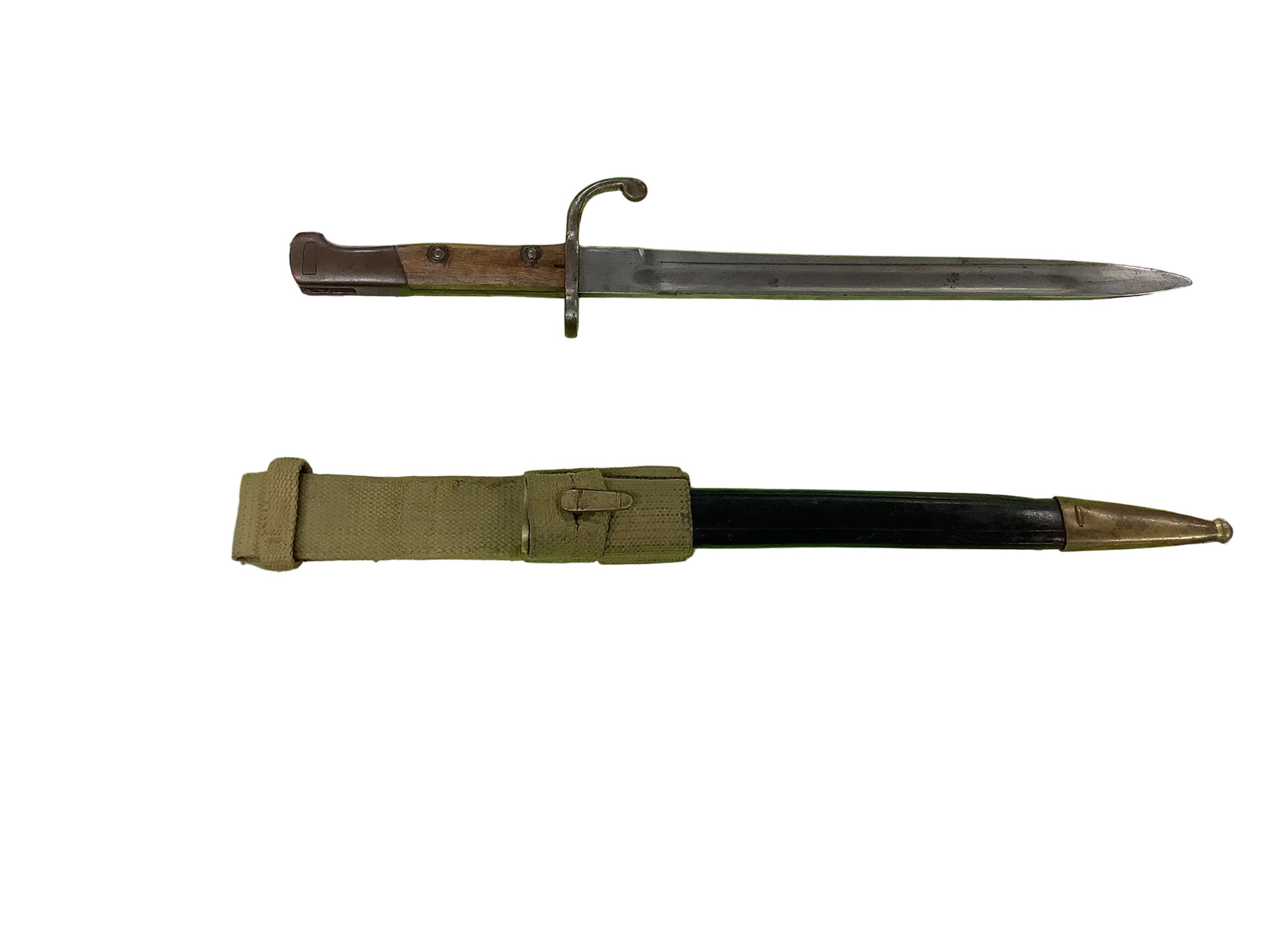 TURKISH M1890 WW1 BAYONET WITH SCABBARD