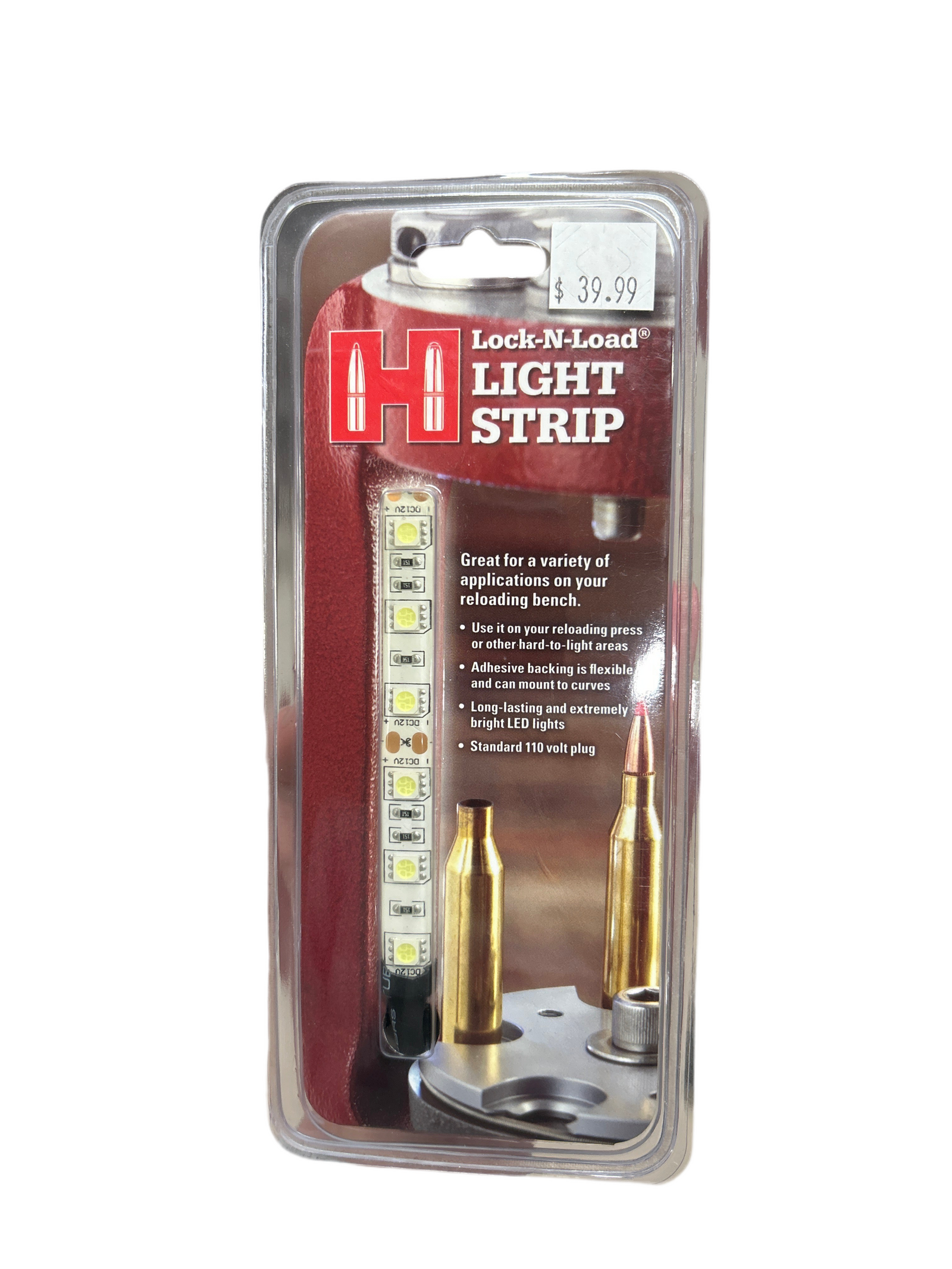 Verrouillage et chargement de la bande lumineuse