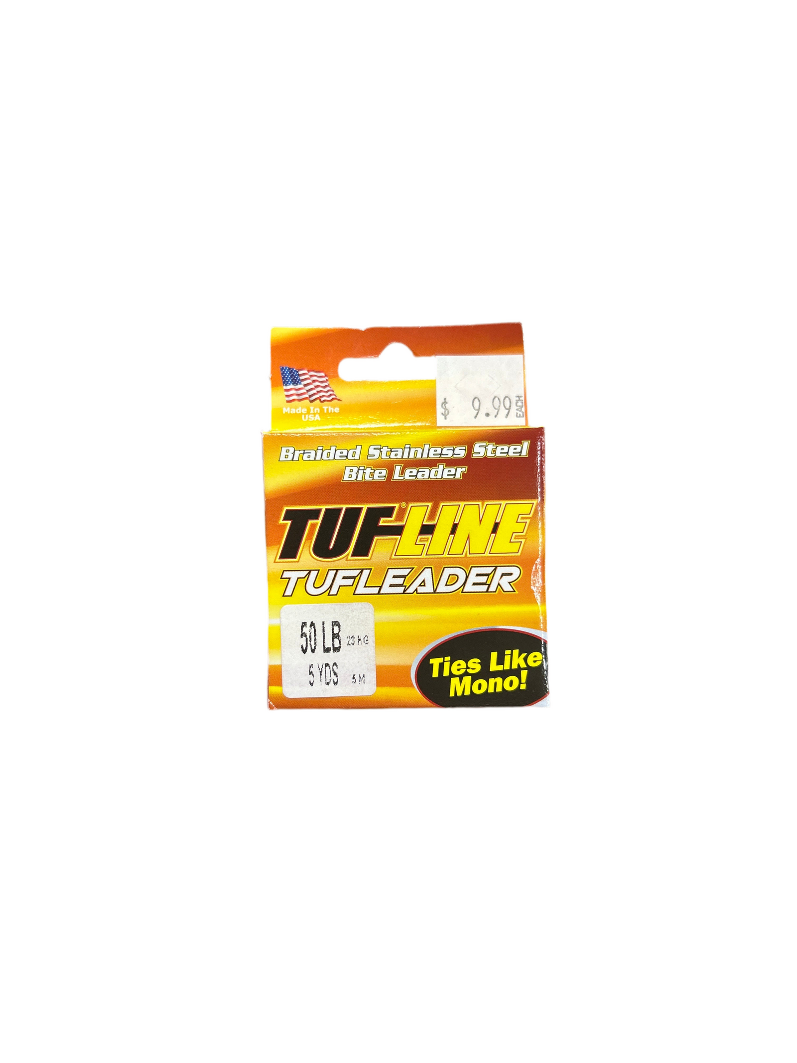 TUFLINE TUFLEADER BRAIDED STAINLESS STEEL BITE LEADER