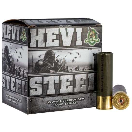 HEVI-SHOT HEVI-STEEL [12GA X 3.5"] #3 - 1-3/8 OZ | 25 ROUNDS