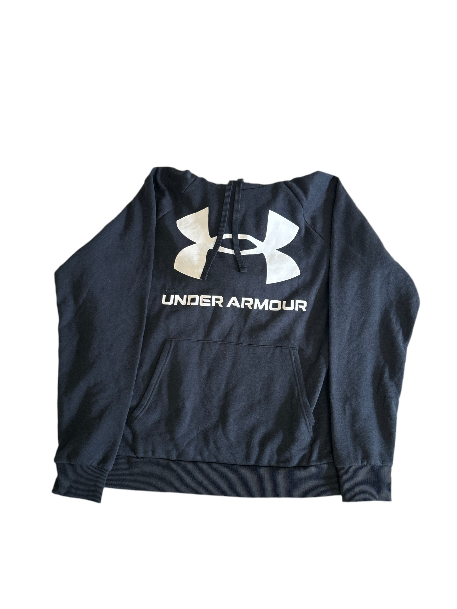 UNDER ARMOUR HOODED SWEATSHIRT BLACK (FD)