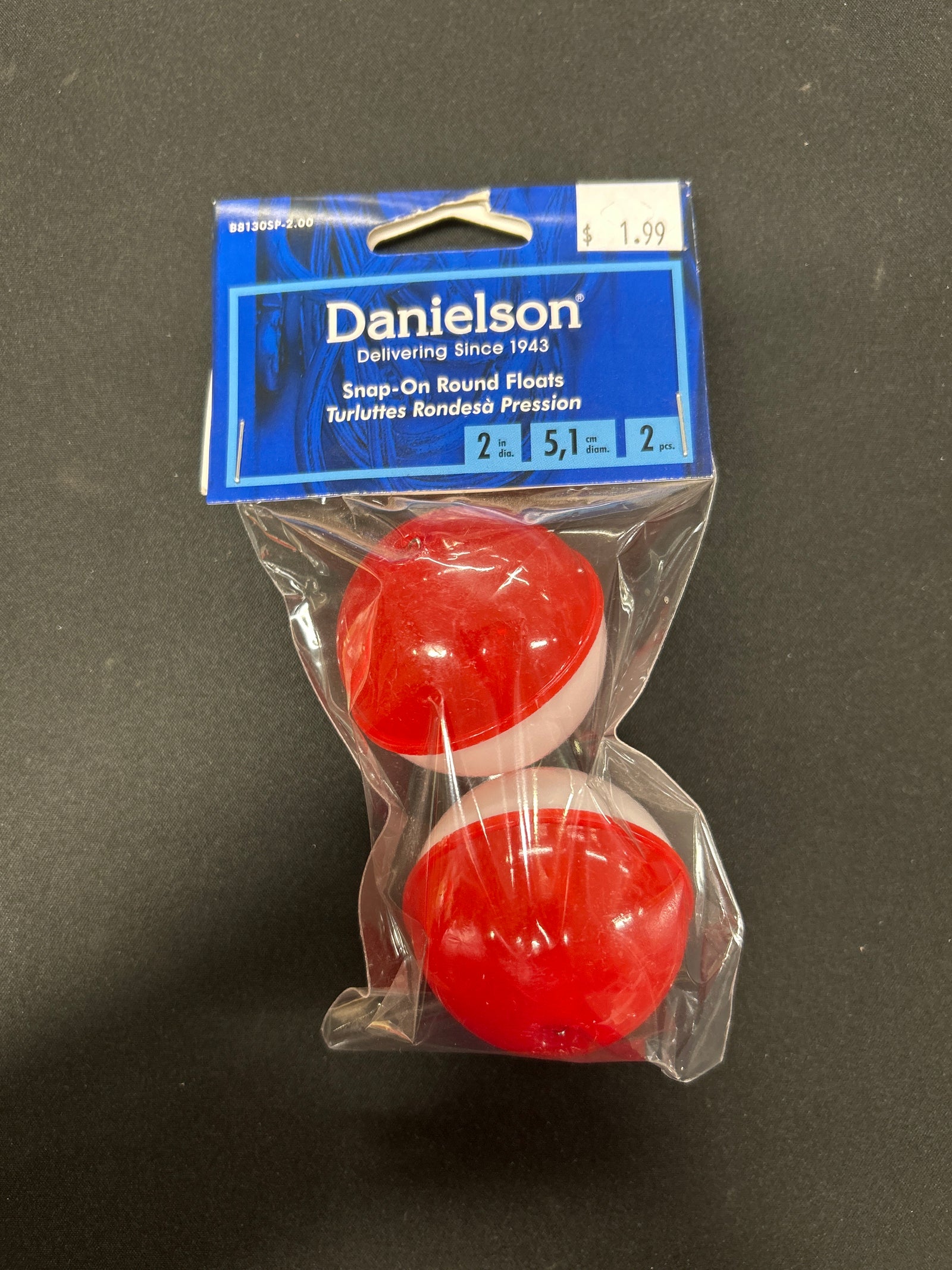 DANIELSON SNAP-ON ROUND FLOATS