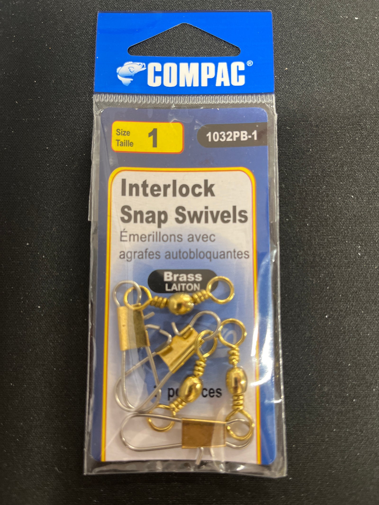 COMPAC INTERLOCK SNAP SWIVELS