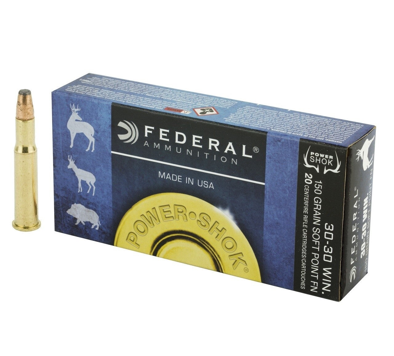 FEDERAL POWER-SHOK [.30-30 WIN] 150 GR | 20 RD