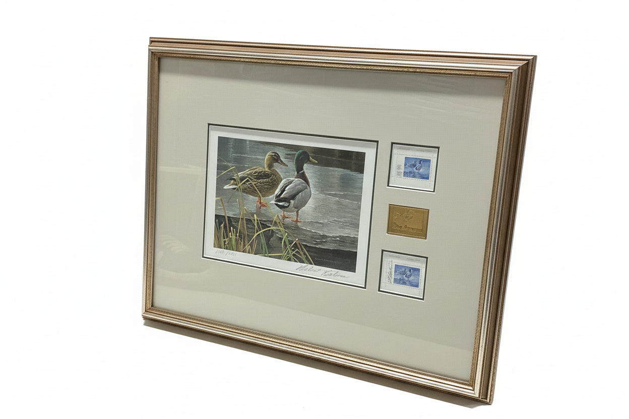 LIMITED EDITION "MALLARD PAIR - EARLY WINTER" PRINT 1985