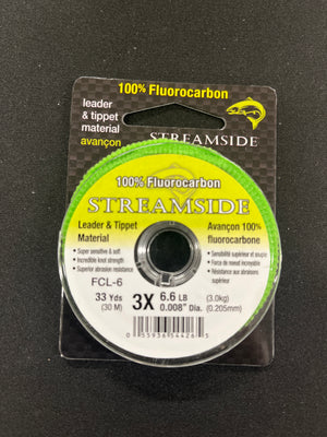 STREAMSIDE LEADER AND TIPPET MATERIAL