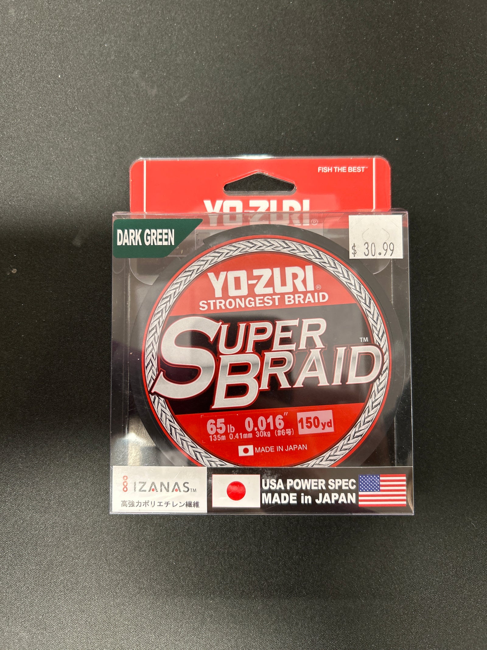 YO-ZURI SUPER BRAIDED FISHING LINE