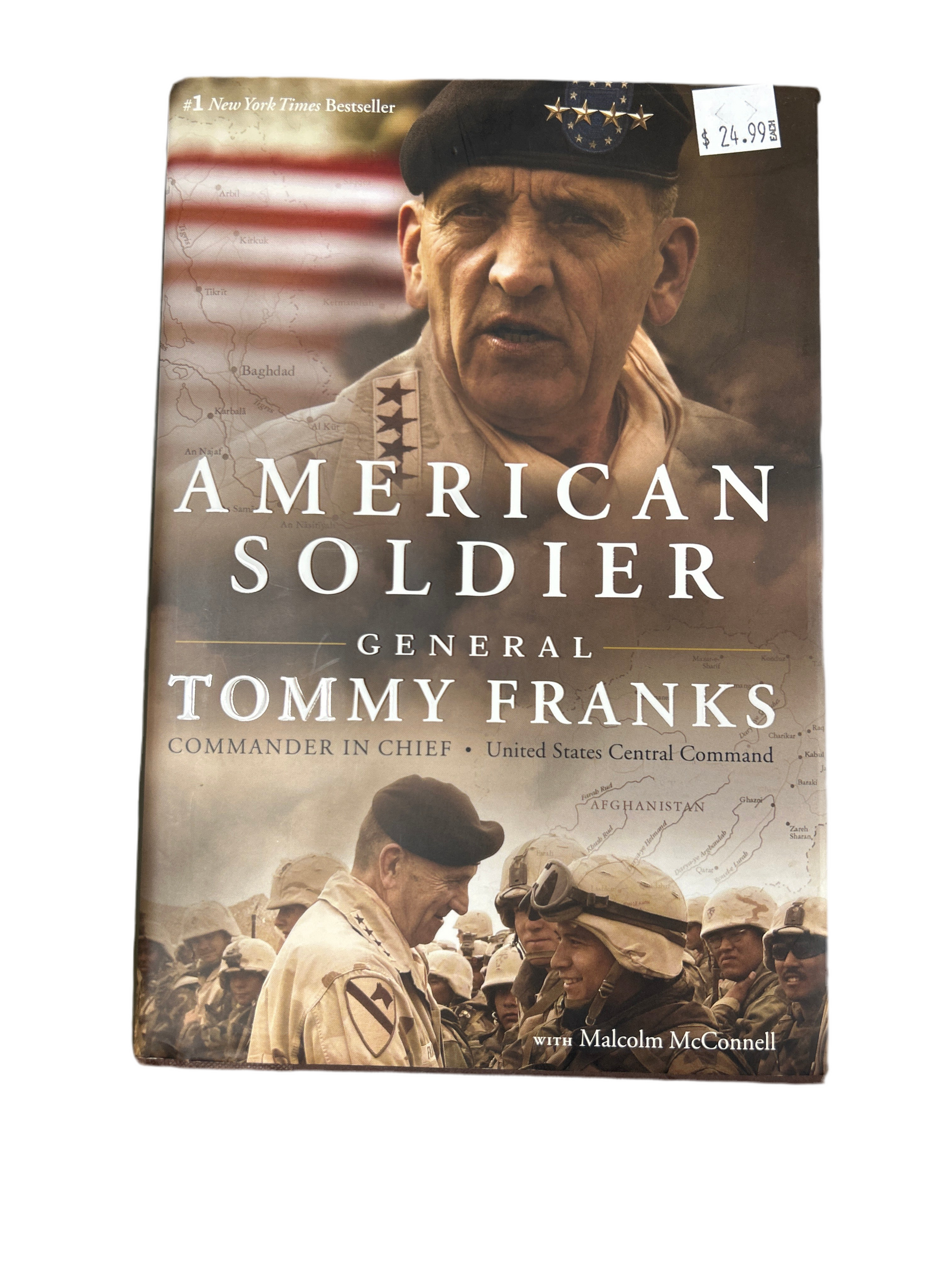 AMERICAN SOLDIER GENERAL TOMMY FRANKS