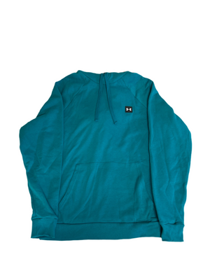 UNDER ARMOUR HOODED SWEATSHIRT TURQUOISE