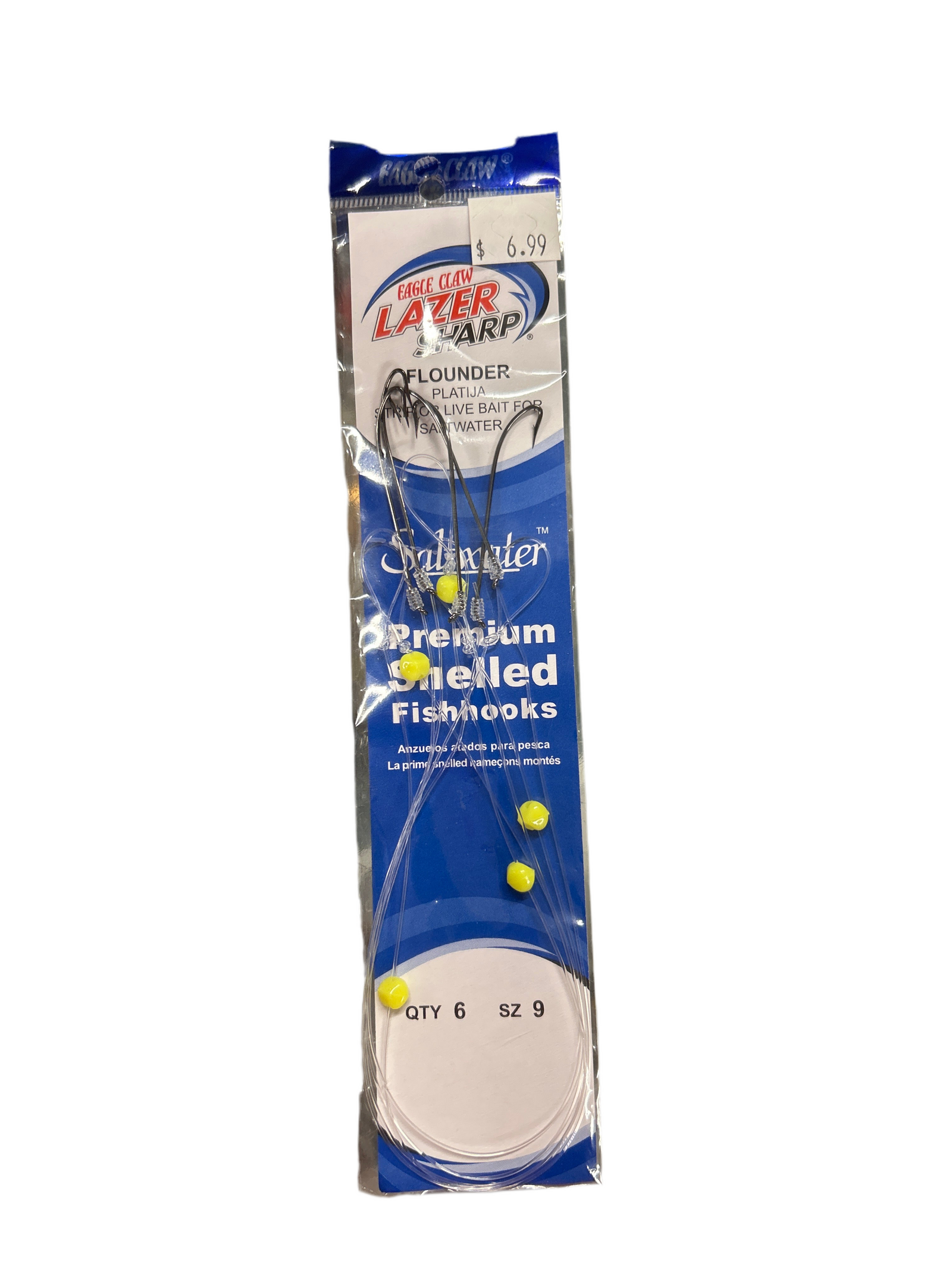 EAGLE CLAW LAZER SHARP SHELLED FISHHOOKS