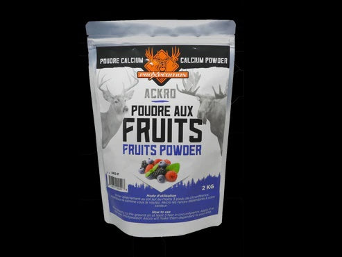 Poudre de calcium Poudre de fruits