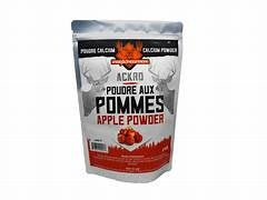 Poudre de pomme au calcium