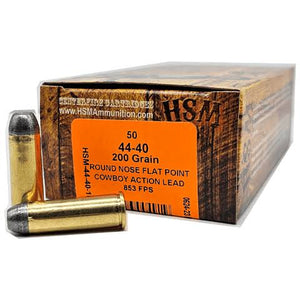HSM COWBOY ACTION CARTRIDGES 44-40 200 GRAIN