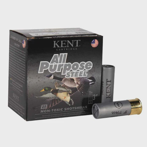 KENT ALL PURPOSE STEEL [12GA X 3"] BB - 1-1/4 OZ | 25 ROUNDS