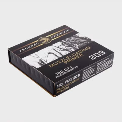 FEDERAL PREMIUM #209MZ MUZZLE LOADING PRIMERS - 100CT