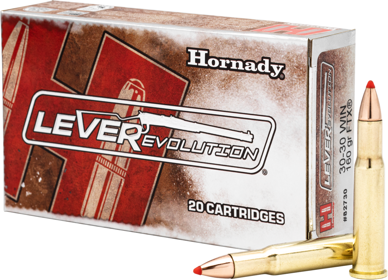 HORNADY LEVEREVOLUTION FTX [30-30 WIN] 160GR - 200 ROUNDS