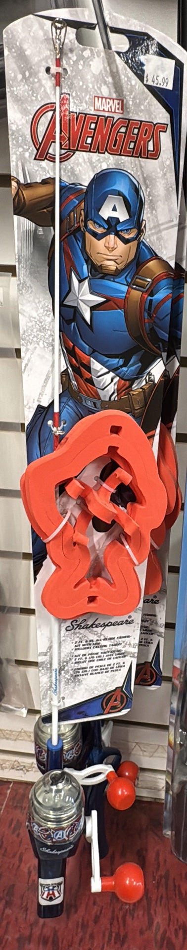 SHAKESPEARE MARVEL AVENGERS KIDS FISHING SET