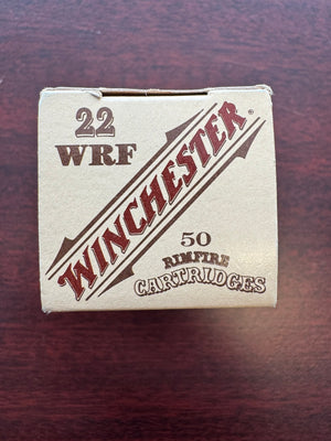 50 CARTOUCHES WINCHESTER 22 WRF EMBALLAGE D'ORIGINE NEUF 1986