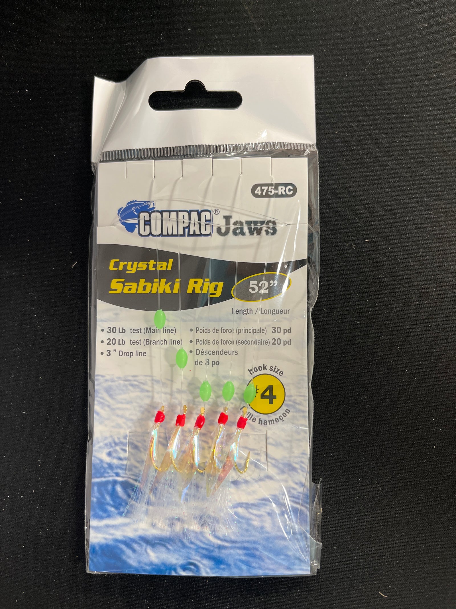 COMPAC JAWS CRYSTAL SABIKI RIG