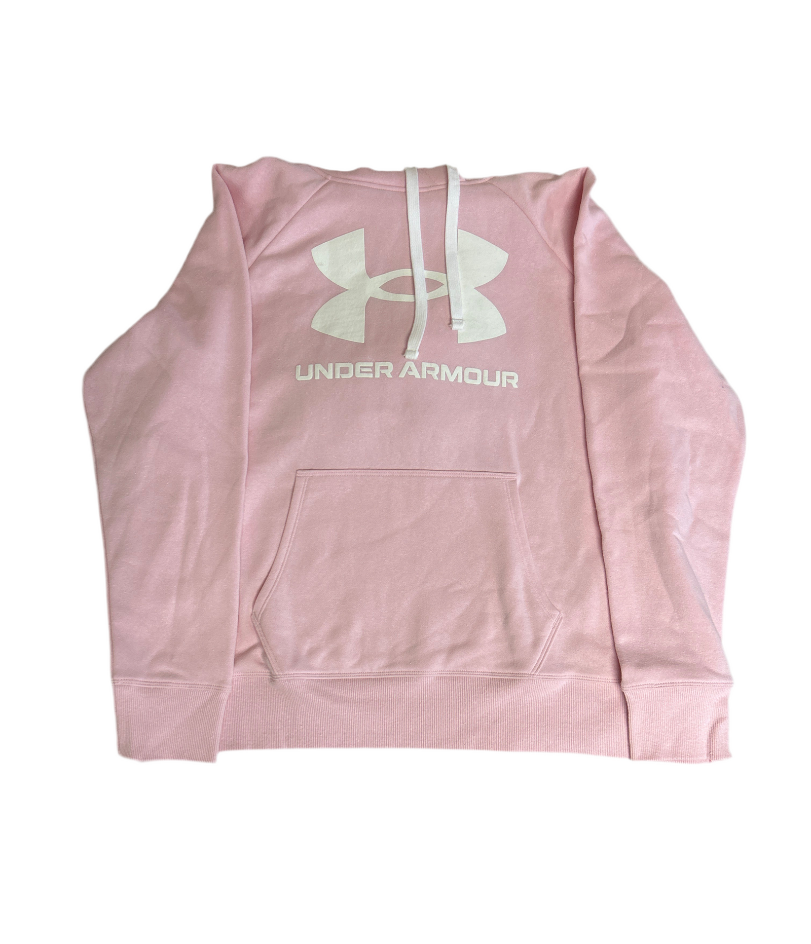 UNDER ARMOUR HOODED SWEATSHIRT PINK