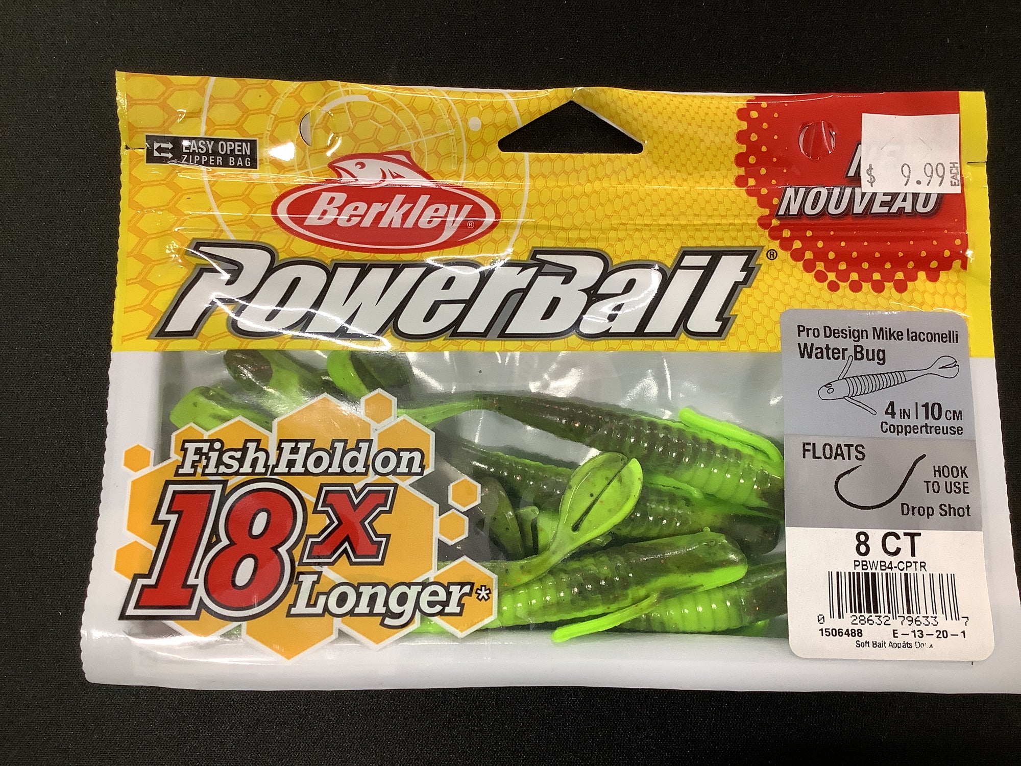 BERKLEY POWER BAIT WATER BUG 4"