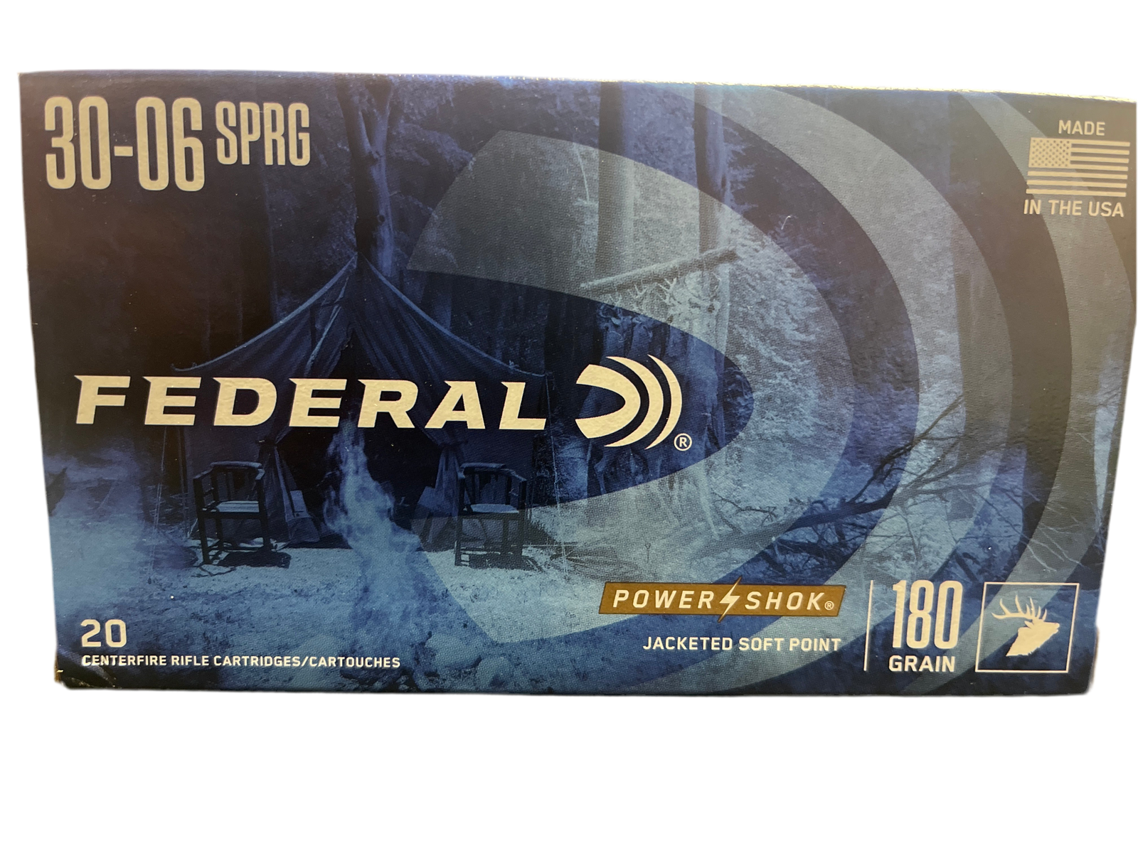 FEDERAL [30-06 SPRG] 180GR POWER SHOK