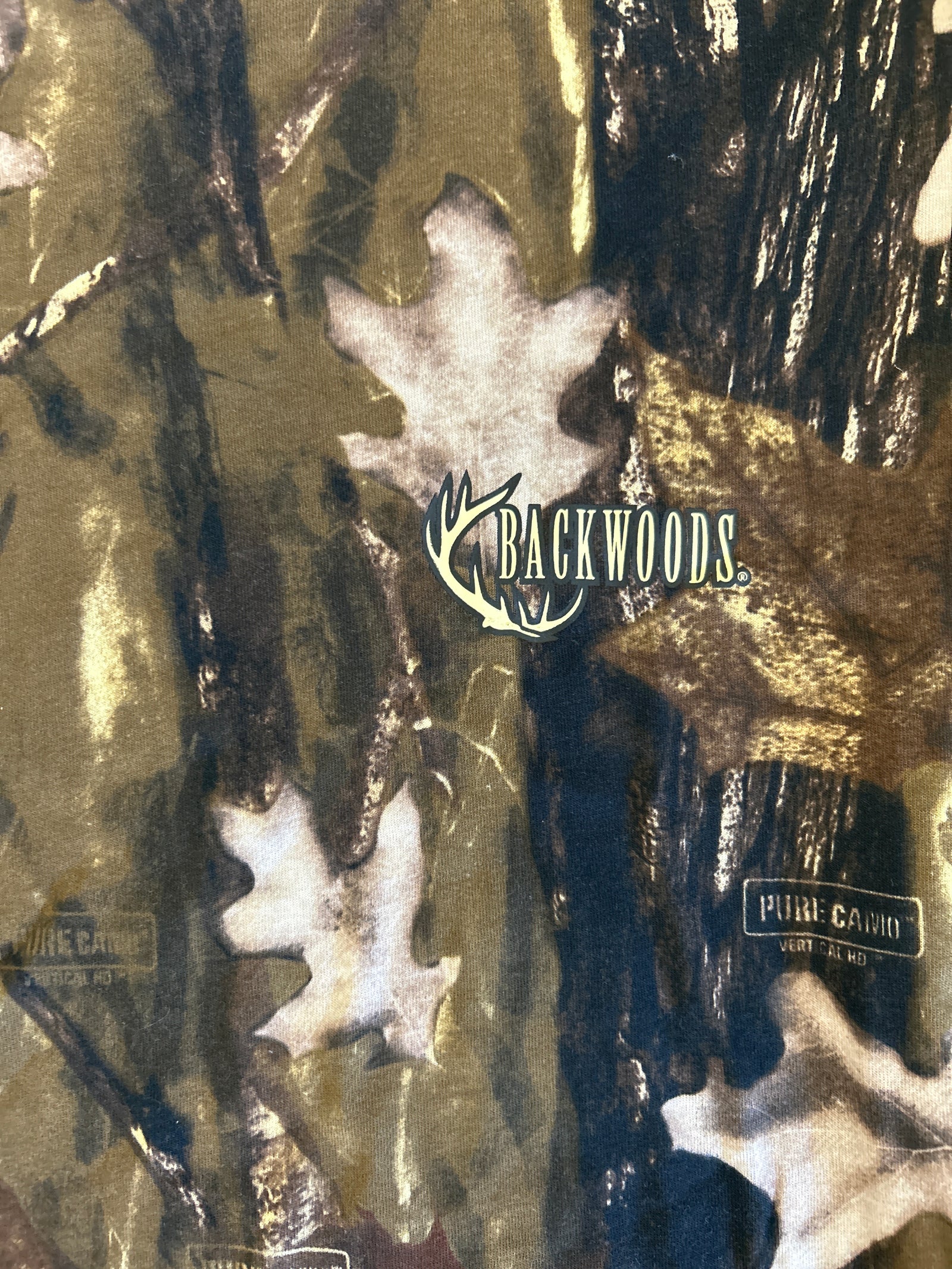 BACKWOODS U-NECK T-SHIRT CAMO