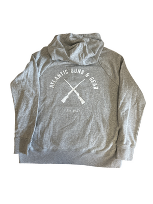 UNDER ARMOUR HOODED SWEATSHIRT GRAY
