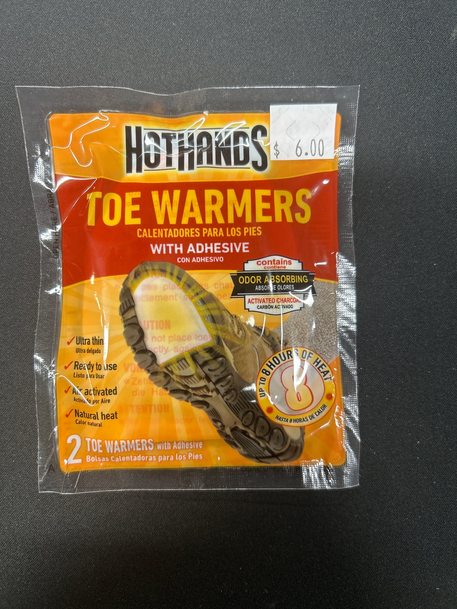 HOTHANDS TOE WARMERS