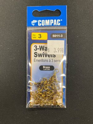 COMPAC 3-WAY SWIVELS