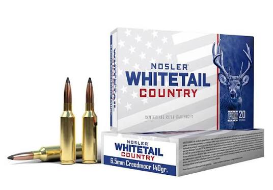NOSLER WHITETAIL COUNTRY 6.5 CREEDMOOR 140 GRAIN 20 ROUNDS
