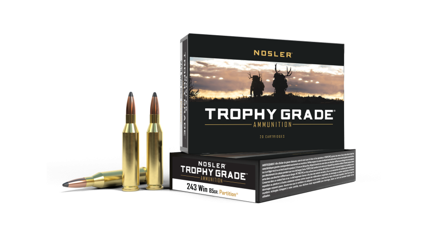 NOSLER TROPHY GRADE [.243 WIN] 85GR NP | 20 ROUNDS