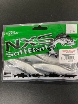 NXS SOFT BAITS DEATH SHAD 5"