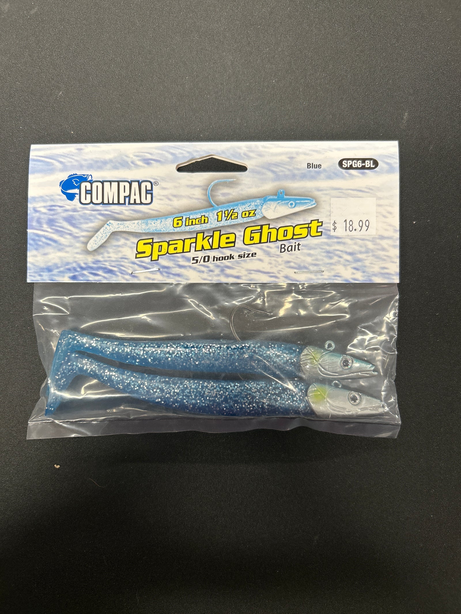 SPARKLE GHOST COMPAC BAIT 6IN