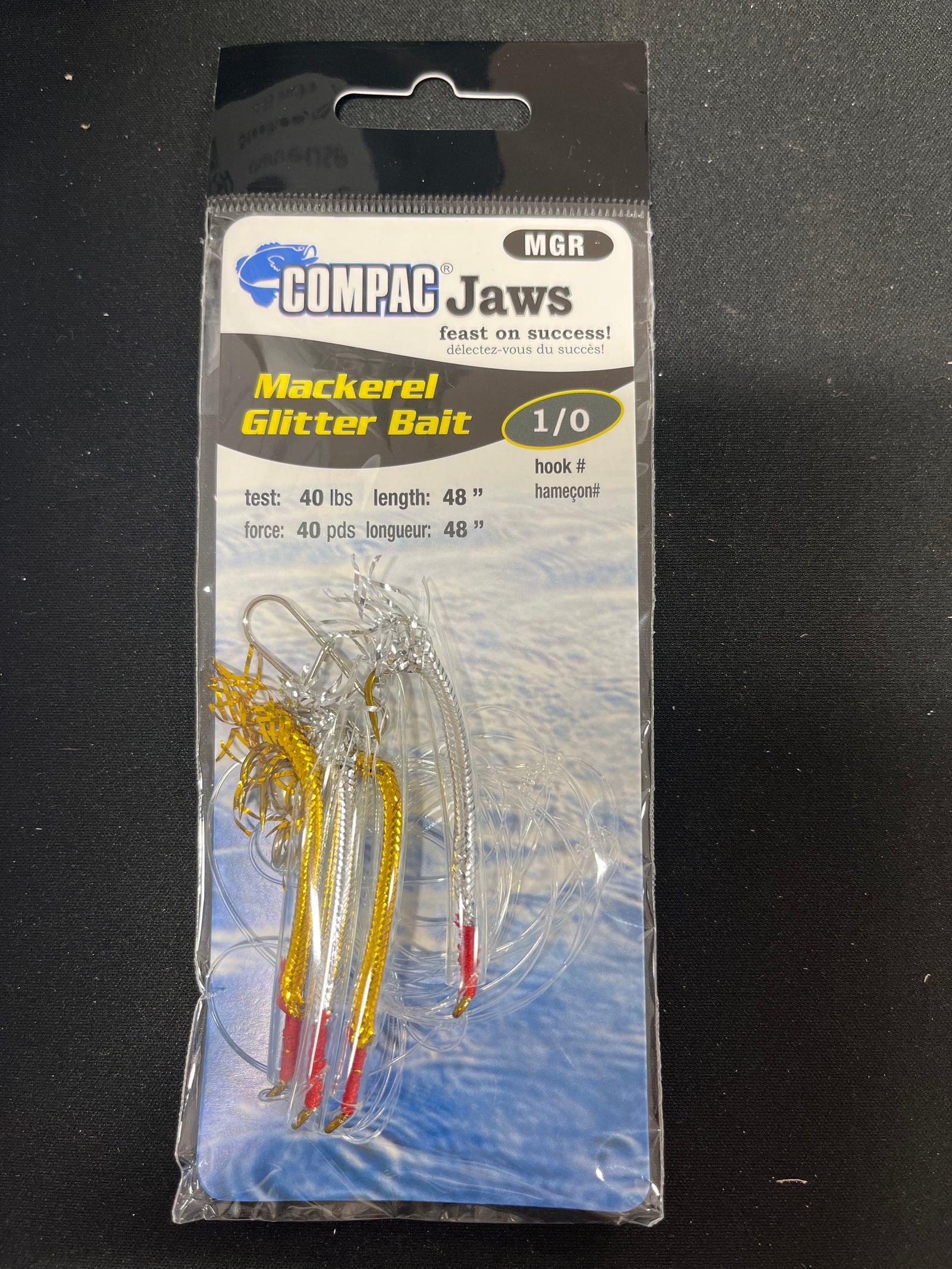 COMPAC JAWS MACKEREL GLITTER BAIT